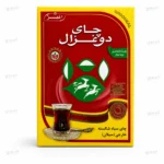 چای سیاه شکسته دو غزال اصل سیلان ۱۰۰ گرمی